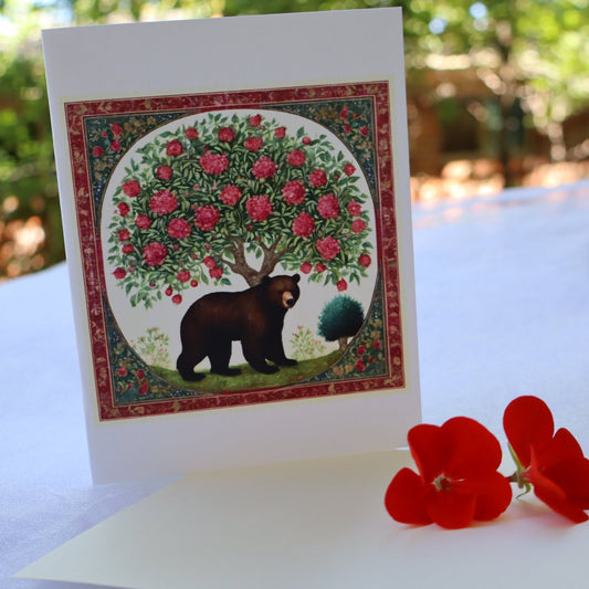 Single Greetings Card - Mama Bear