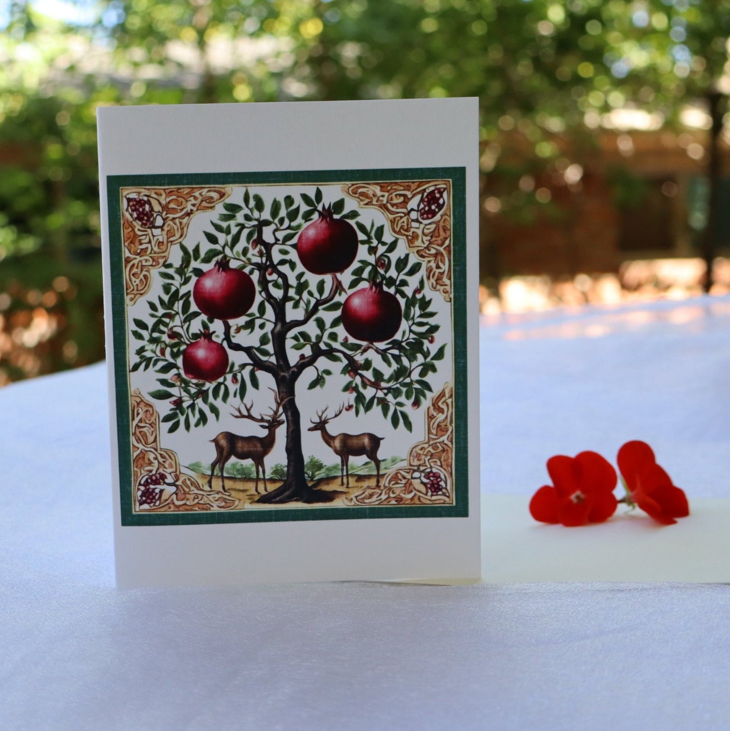 Single Greetings Card - Wild Summer