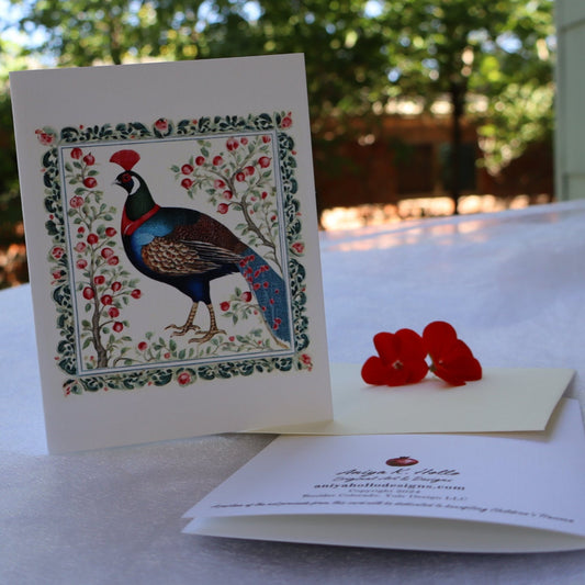 Single Greetings Card - Wild Bird