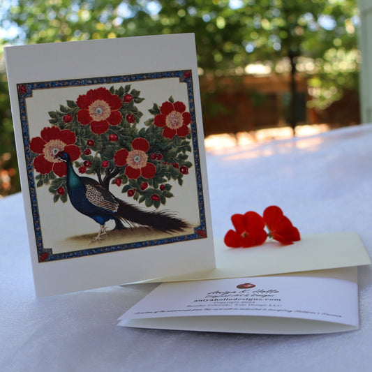Single Greetings Card - Wild Pheasant