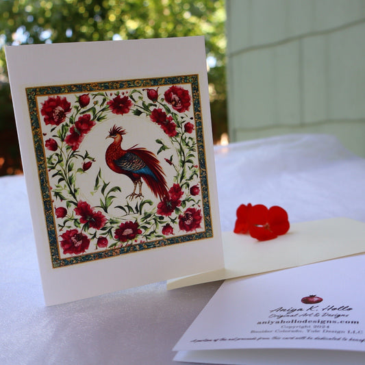 Single Greetings Card - Dream Bird