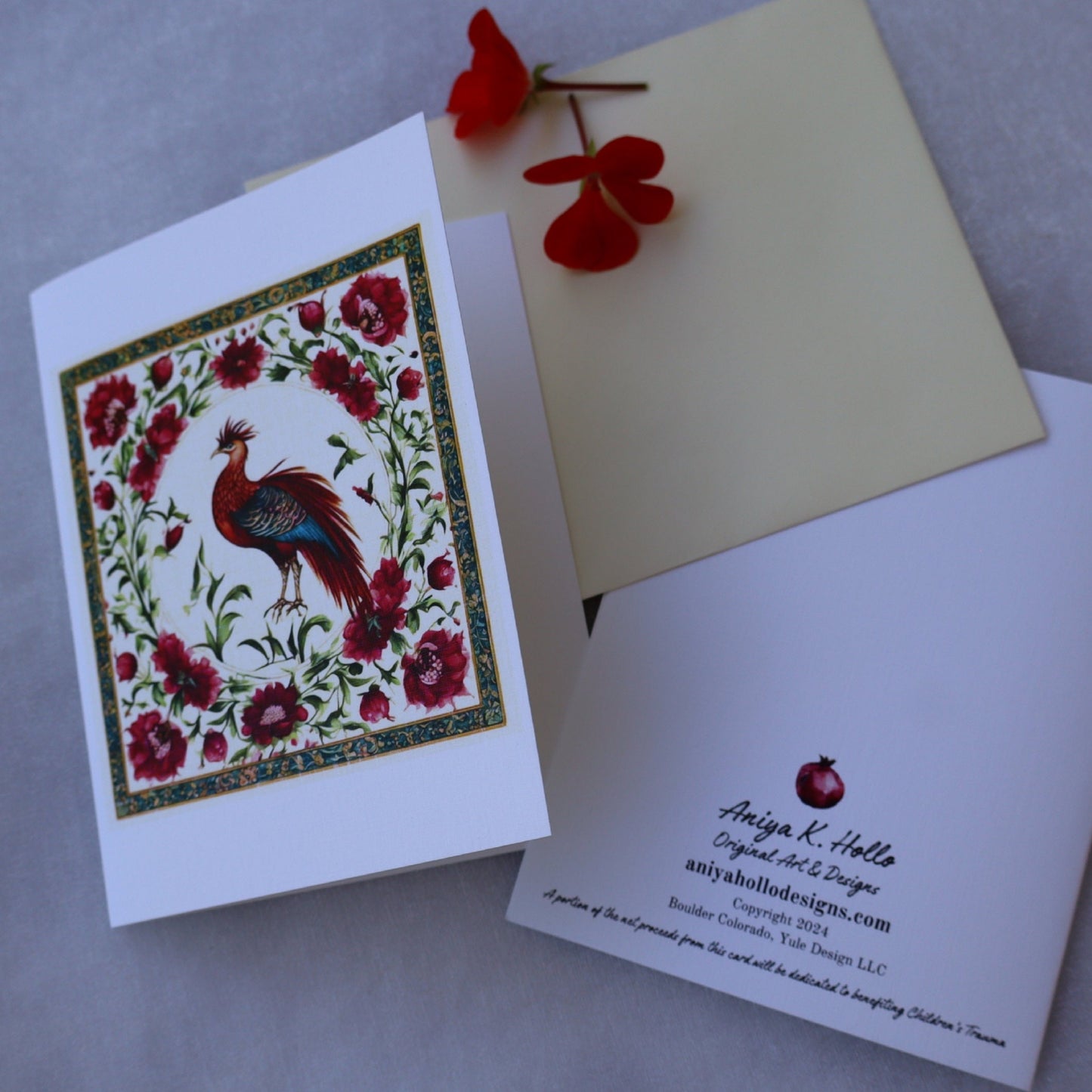 Single Greetings Card - Dream Bird
